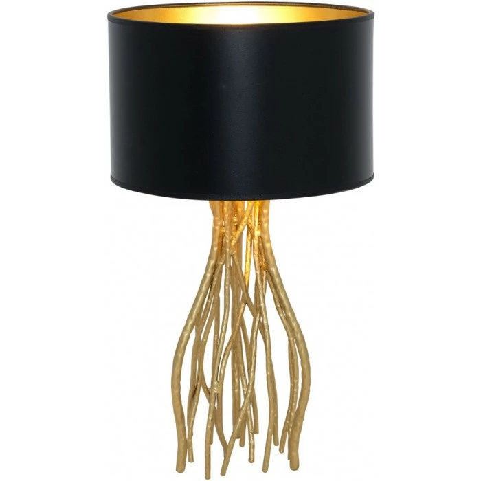 Holländer CAPRI Tischleuchte Gold, 1-flammig – Bild 2