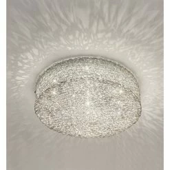 Holländer RIFUGIO Deckenleuchte Silber, 10-flammig