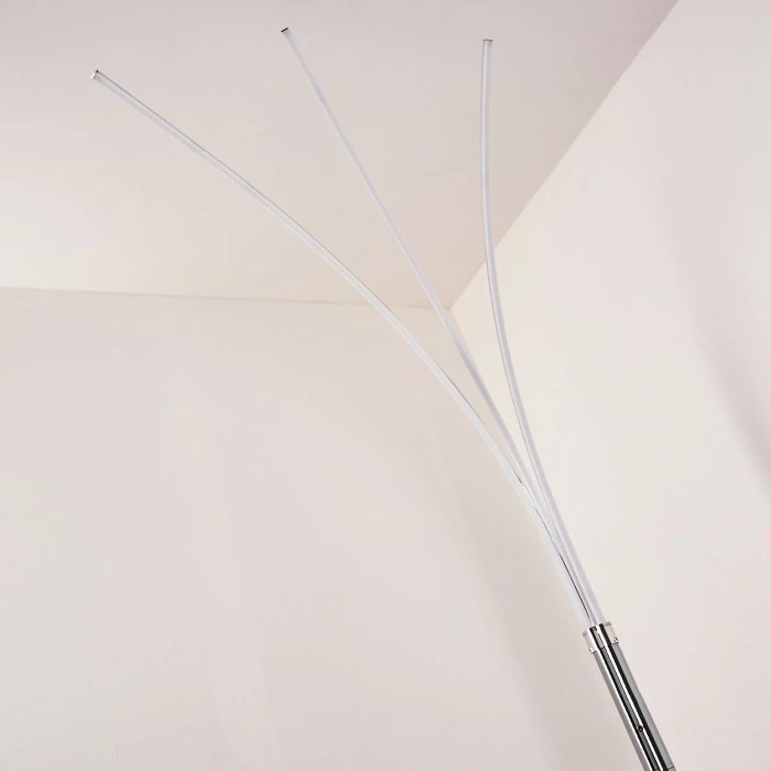 Hofstein Horpmaal Bogenleuchte LED Chrom, 3-flammig – Bild 18