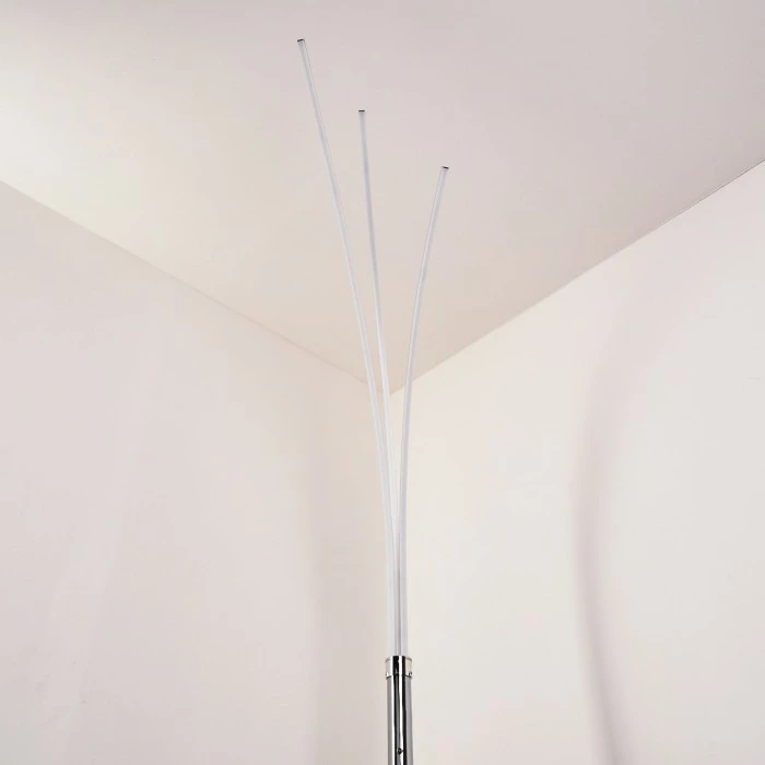 Hofstein Horpmaal Bogenleuchte LED Chrom, 3-flammig – Bild 19