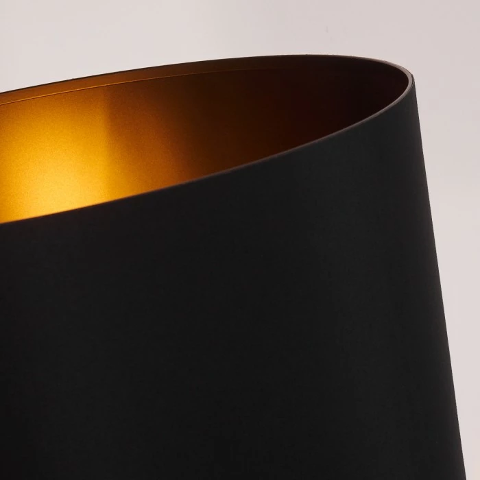 Hofstein Huarate Stehleuchte Schwarz, 1-flammig – Bild 6