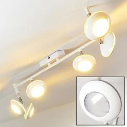 Hofstein Jerewan Deckenspot LED Weiß, 6-flammig