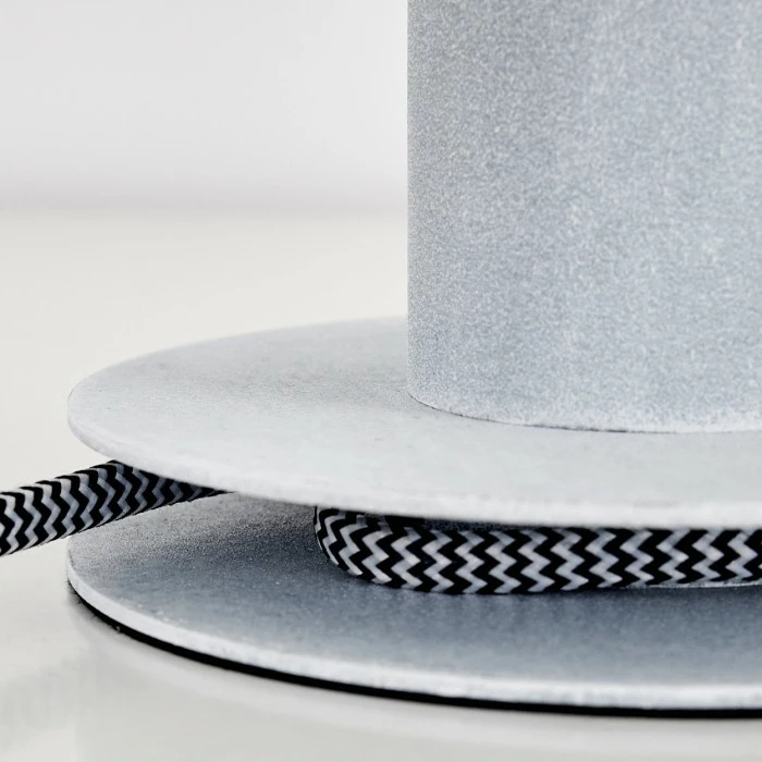 Hofstein Kimstad Tischleuchte Grau, 1-flammig – Bild 15