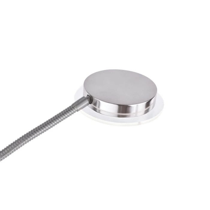 Leuchten Direkt HANS Stehleuchte LED Edelstahl, 2-flammig – Bild 4