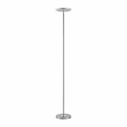 Leuchten Direkt HANS Stehleuchte LED Edelstahl, 1-flammig