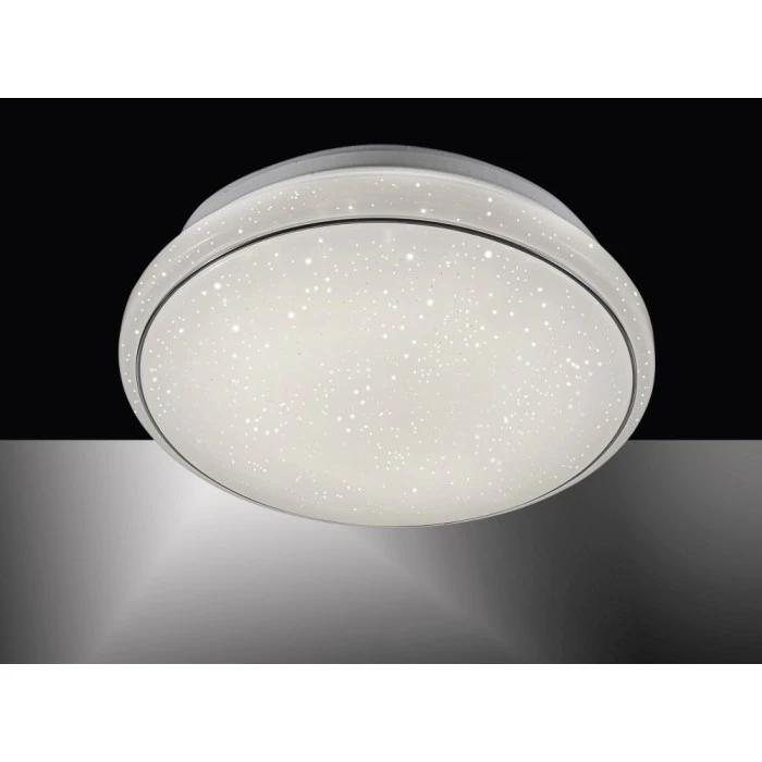 Leuchten Direkt Ls-JUPI Deckenleuchte LED Weiß, 1-flammig, Fernbedienung, Farbwechsler – Bild 4