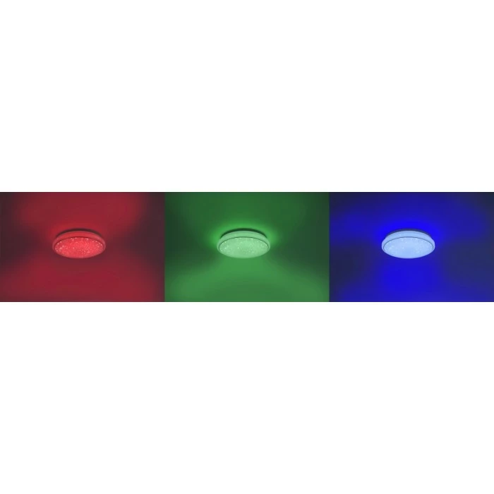 Leuchten Direkt Ls-JUPI Deckenleuchte LED Weiß, 1-flammig, Fernbedienung, Farbwechsler – Bild 7