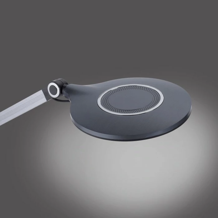 Leuchten Direkt NIKLAS Tischleuchte LED Schwarz, Silber, 1-flammig – Bild 4