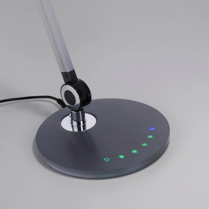 Leuchten Direkt NIKLAS Tischleuchte LED Schwarz, Silber, 1-flammig – Bild 5