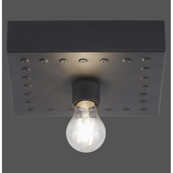 Hofstein Leuchten Direkt SAMIA Deckenleuchte Schwarz, 1-flammig – Bild 2