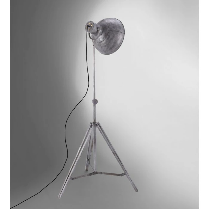 Leuchten Direkt SAMIA Stehleuchte Grau, 1-flammig – Bild 2