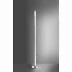 Leuchten Direkt Stehleuchte AMILIA LED Edelstahl, 1-flammig