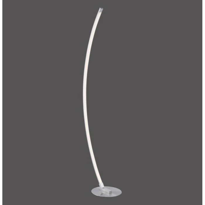 Leuchten Direkt Stehleuchte BELLA LED Edelstahl, 1-flammig – Bild 3