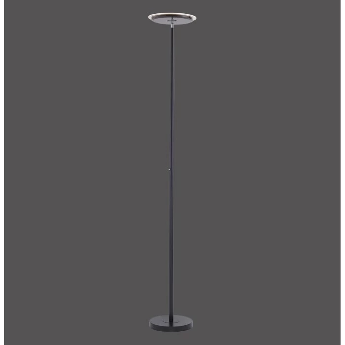 Leuchten Direkt Stehleuchte HANS LED Schwarz, 1-flammig – Bild 2