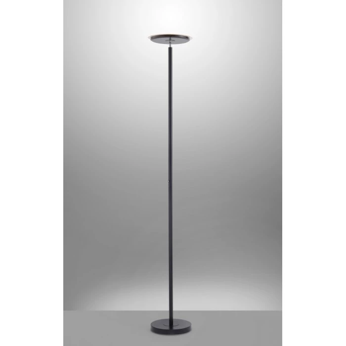 Leuchten Direkt Stehleuchte HANS LED Schwarz, 1-flammig – Bild 7