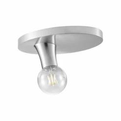 Leuchten Direkt TURN ME Deckenleuchte Edelstahl, 1-flammig