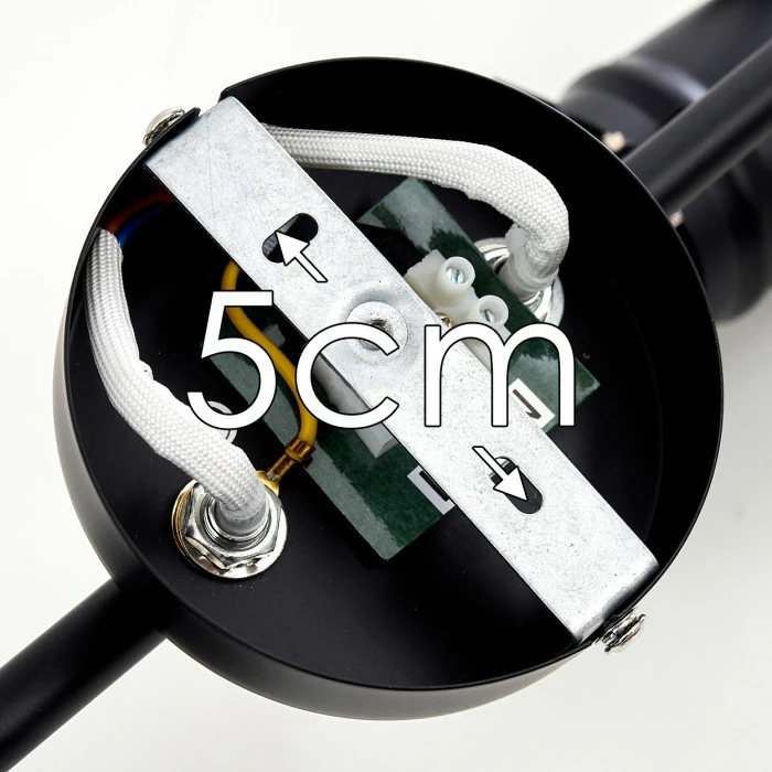 Hofstein Lichinga Deckenstrahler Schwarz, 4-flammig – Bild 3