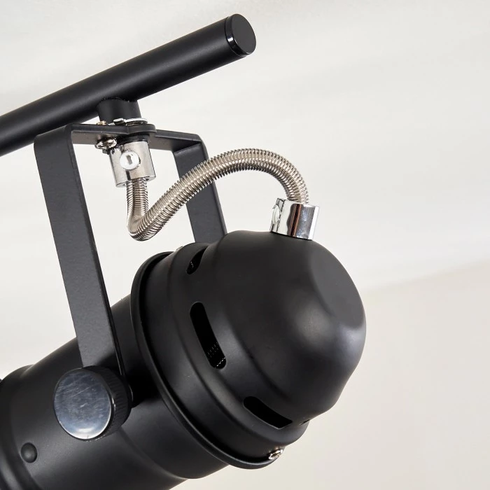 Hofstein Lichinga Deckenstrahler Schwarz, 4-flammig – Bild 8