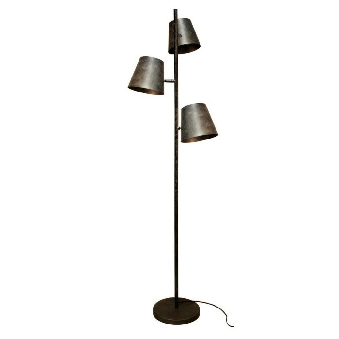Luce Design COLT Stehleuchte Altsilber, 3-flammig – Bild 2