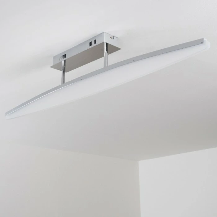 Brilliant Leuchten Madoc Deckenleuchte LED Chrom, 1-flammig – Bild 4