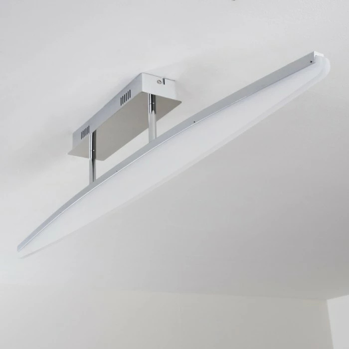 Brilliant Leuchten Madoc Deckenleuchte LED Chrom, 1-flammig – Bild 9