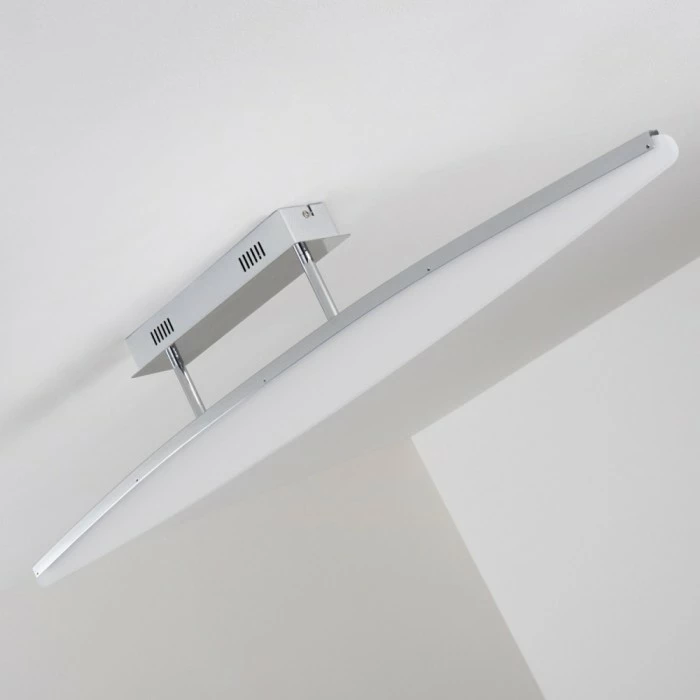 Brilliant Leuchten Madoc Deckenleuchte LED Chrom, 1-flammig – Bild 10