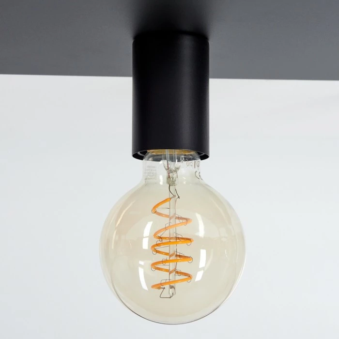 Hofstein Malao Deckenleuchte Schwarz, 4-flammig – Bild 3