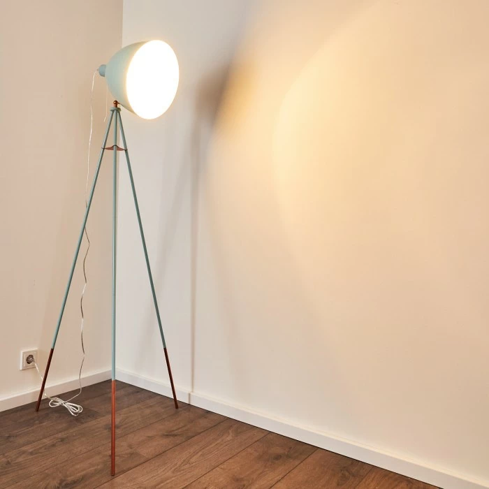 Hofstein Malingsbo Stehleuchte Grün Antik, 1-flammig – Bild 3