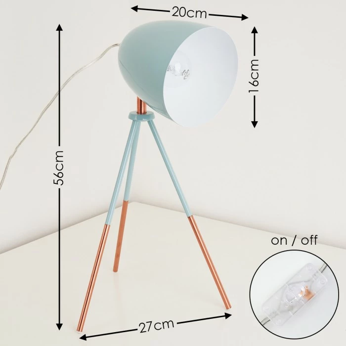 Hofstein Malingsbo Tischleuchte Grün, 1-flammig – Bild 2