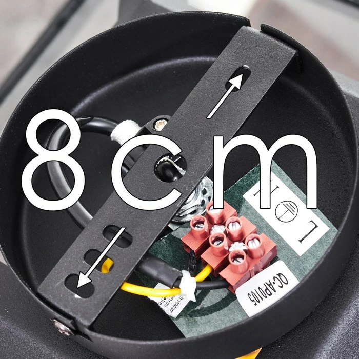 Hofstein Moraira Deckenleuchte Schwarz, 1-flammig – Bild 17