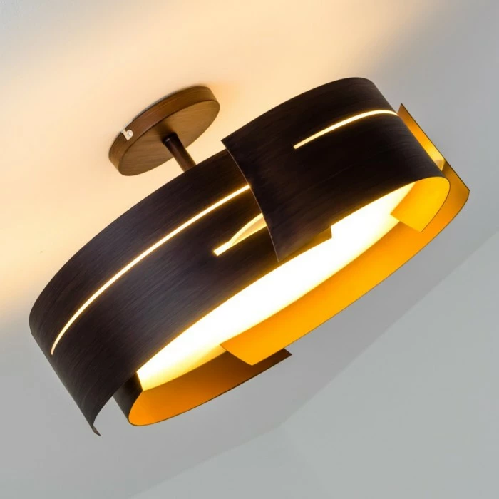 Hofstein Novara Deckenleuchte Braun, 3-flammig – Bild 12