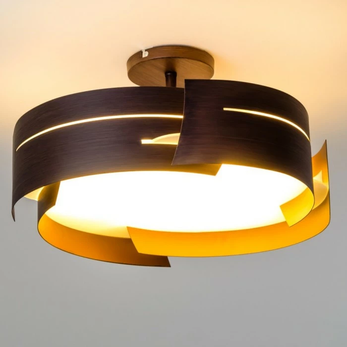 Hofstein Novara Deckenleuchte Braun, 3-flammig – Bild 13