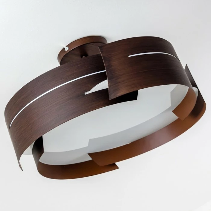 Hofstein Novara Deckenleuchte Braun, 3-flammig – Bild 15