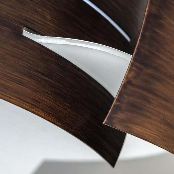 Hofstein Novara Deckenleuchte Braun, 3-flammig – Bild 4