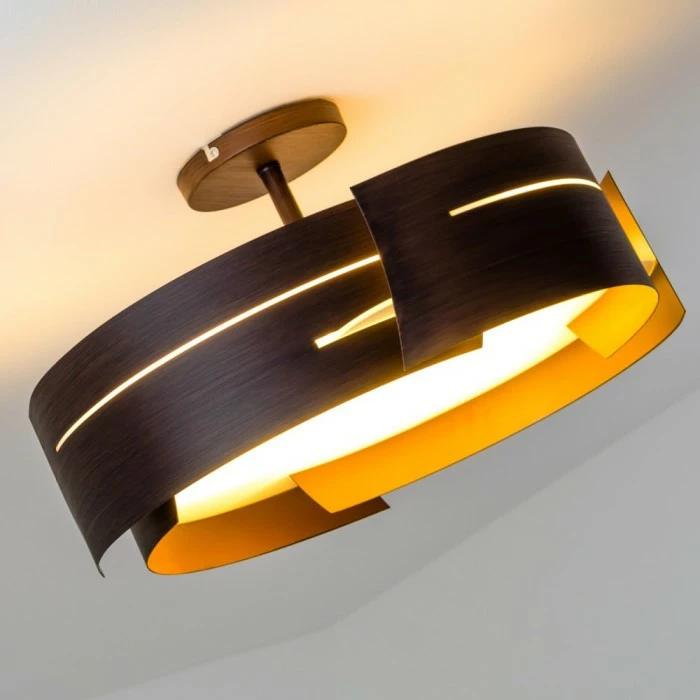 Hofstein Novara Deckenleuchte Braun, 3-flammig – Bild 5