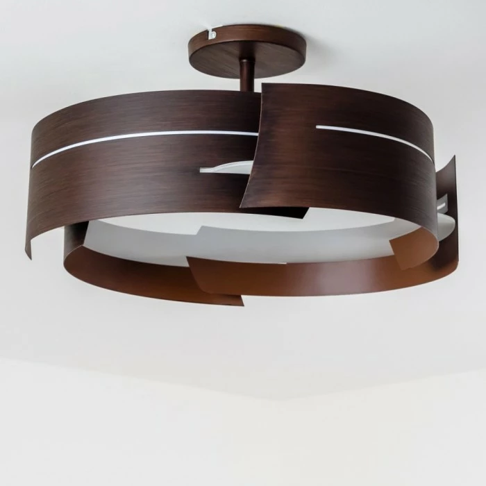 Hofstein Novara Deckenleuchte Braun, 3-flammig – Bild 10