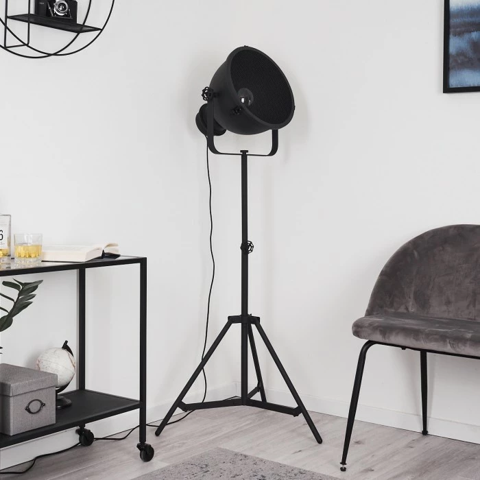 Hofstein Ogho Stehleuchte Schwarz, 1-flammig – Bild 12