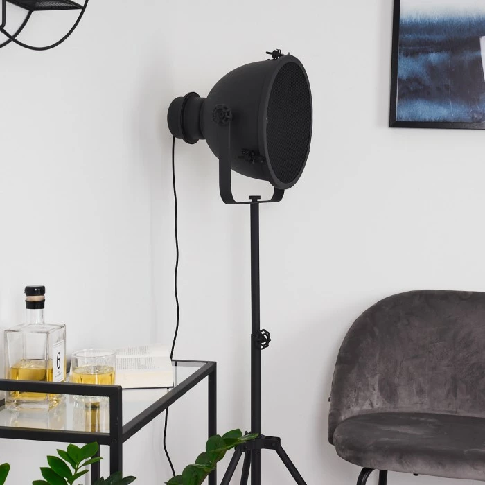 Hofstein Ogho Stehleuchte Schwarz, 1-flammig – Bild 10