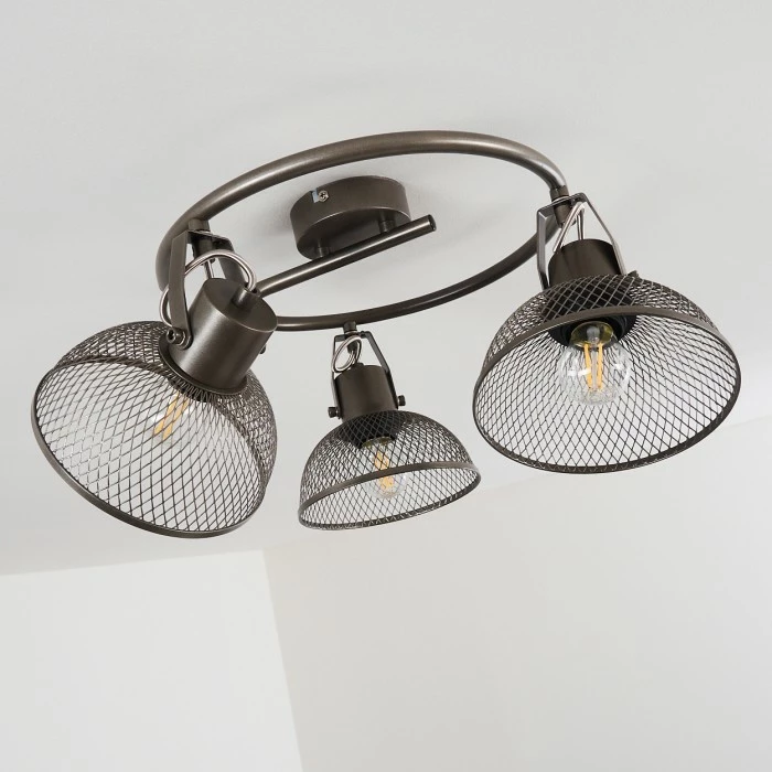 Hofstein Oksevej Deckenleuchte Grau, 3-flammig – Bild 19