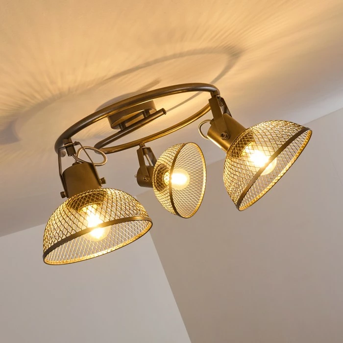 Hofstein Oksevej Deckenleuchte Grau, 3-flammig – Bild 10