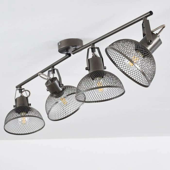 Hofstein Oksevej Deckenleuchte Silber, 4-flammig – Bild 13