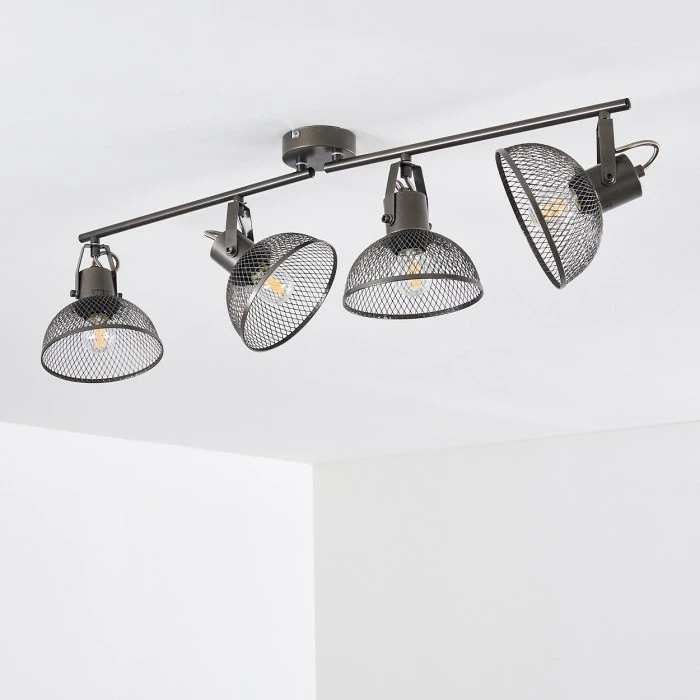 Hofstein Oksevej Deckenleuchte Silber, 4-flammig – Bild 15