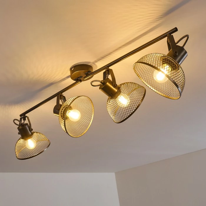 Hofstein Oksevej Deckenleuchte Silber, 4-flammig – Bild 19