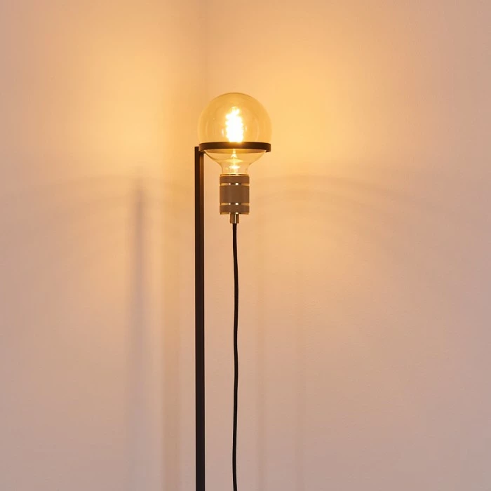 Hofstein Okudari Stehleuchte Messing, Schwarz, Gold, 1-flammig – Bild 14