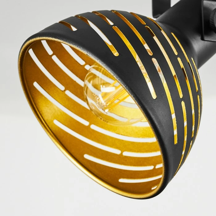 Hofstein Osina Deckenleuchte Schwarz, 2-flammig – Bild 6