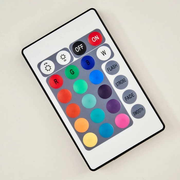 Hofstein Oxford Deckenleuchte LED Chrom, 2-flammig, Fernbedienung, Farbwechsler – Bild 24