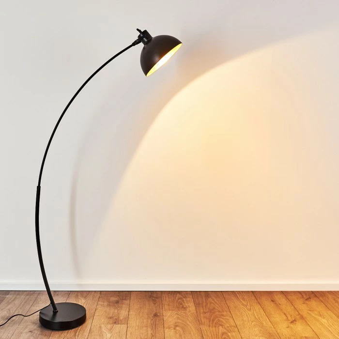 Hofstein Parola Stehlampe Schwarz, 1-flammig – Bild 8