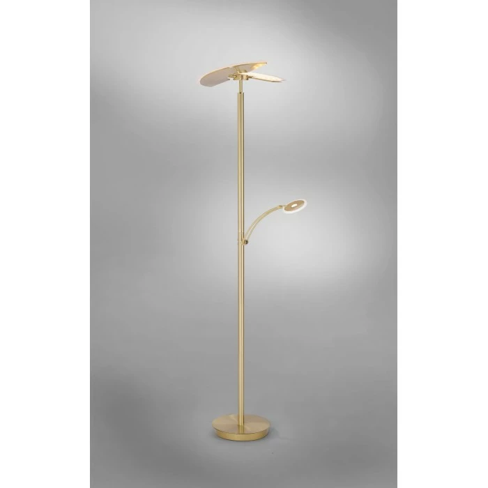 Paul Neuhaus Leuchten Paul Neuhaus ARTUR Stehleuchte LED Messing, 1-flammig – Bild 5