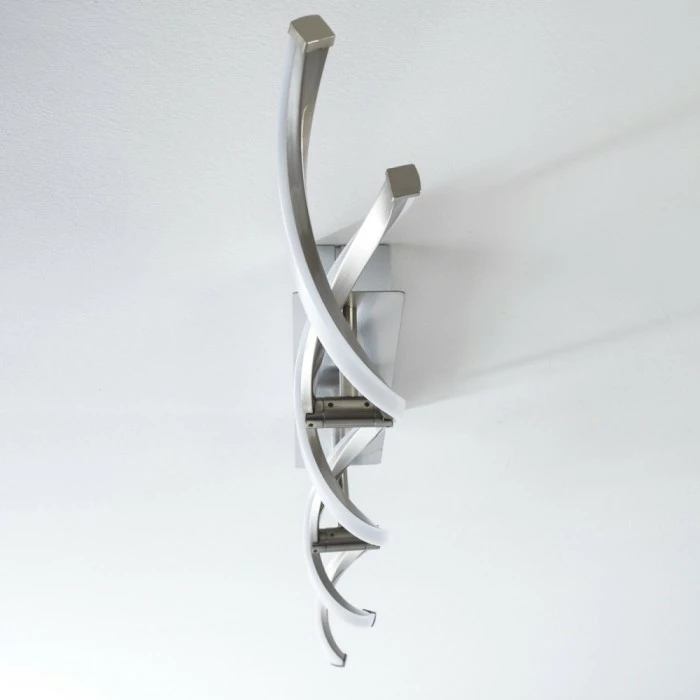 Paul Neuhaus Leuchten Paul Neuhaus POLINA Deckenleuchte LED Edelstahl, 2-flammig – Bild 16