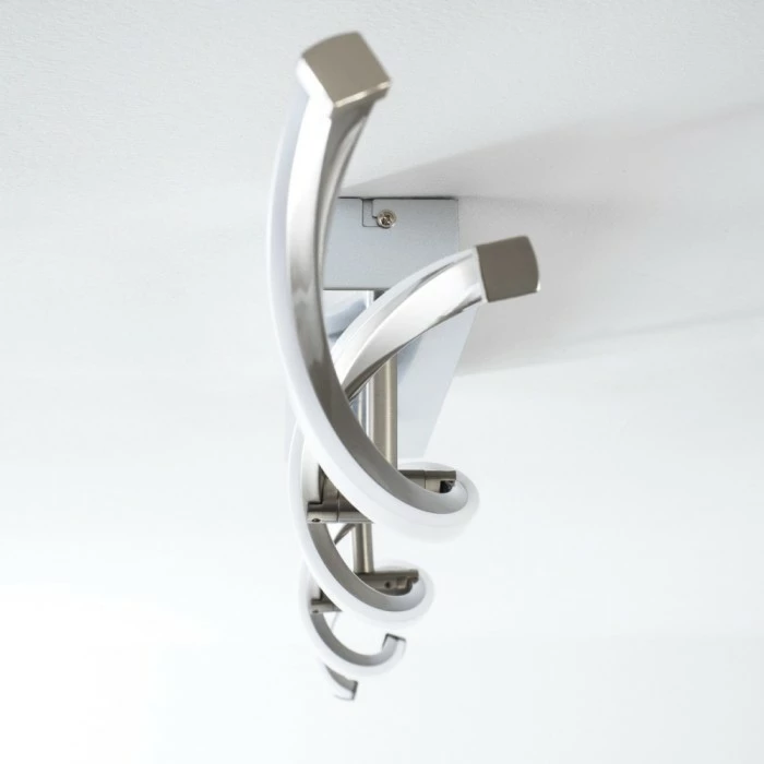 Paul Neuhaus Leuchten Paul Neuhaus POLINA Deckenleuchte LED Edelstahl, 2-flammig – Bild 17